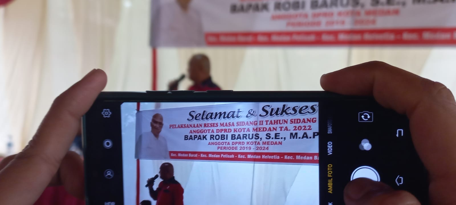 Warga Sei Sikambing C-II Keluhkan  Bantuan Anak Distablitas, Robi Barus : Segera Dibantu Jangan Sampai Pak Wali Murka