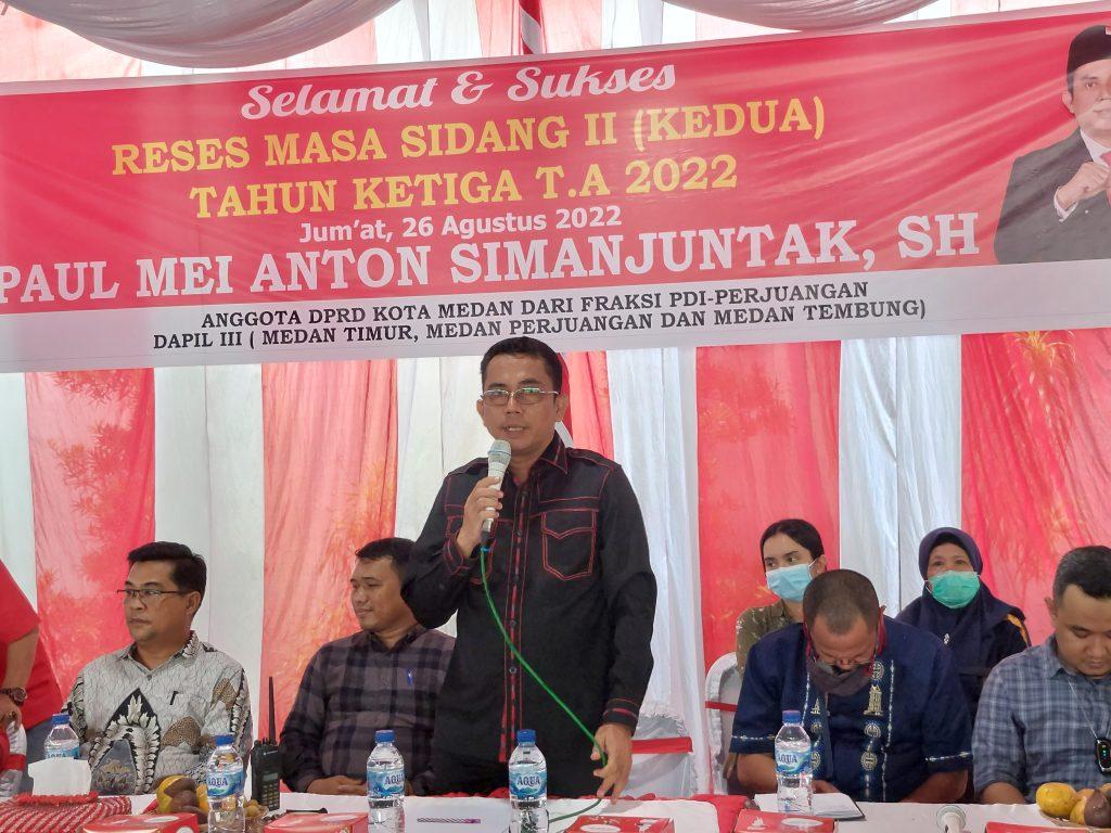 Soal BPJS Kesehatan Gratis Dikeluhkan Warga Medan Timur, Paul Mei Anton Simanjuntak: Stakeholder Pemko Medan Harus Segera Membantu