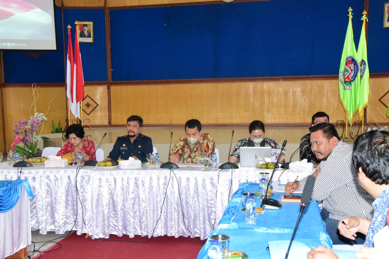 Tim Koordinasi dan Supervisi KPK bersama Pemkab Deliserdang Gelar Rakor Penyelesaian Masalah Aset
