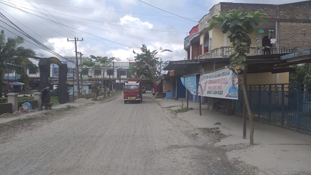 Pedagang dan Pengguna Resahkan Proyek di Jalan Latsitarda Asahan