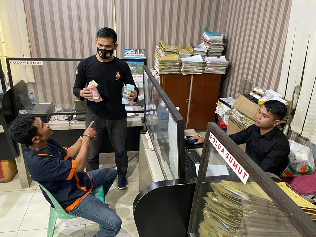 Gasak 50 Juta, Seorang Pencuri Berhasil Dibekuk Polisi Setelah Mengancam Perugas dengan Sajam