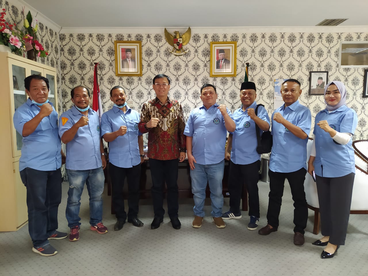 Terima Pengurus FSBPK, Hasyim Minta Untuk Bersinergi Dengan Pemko Medan