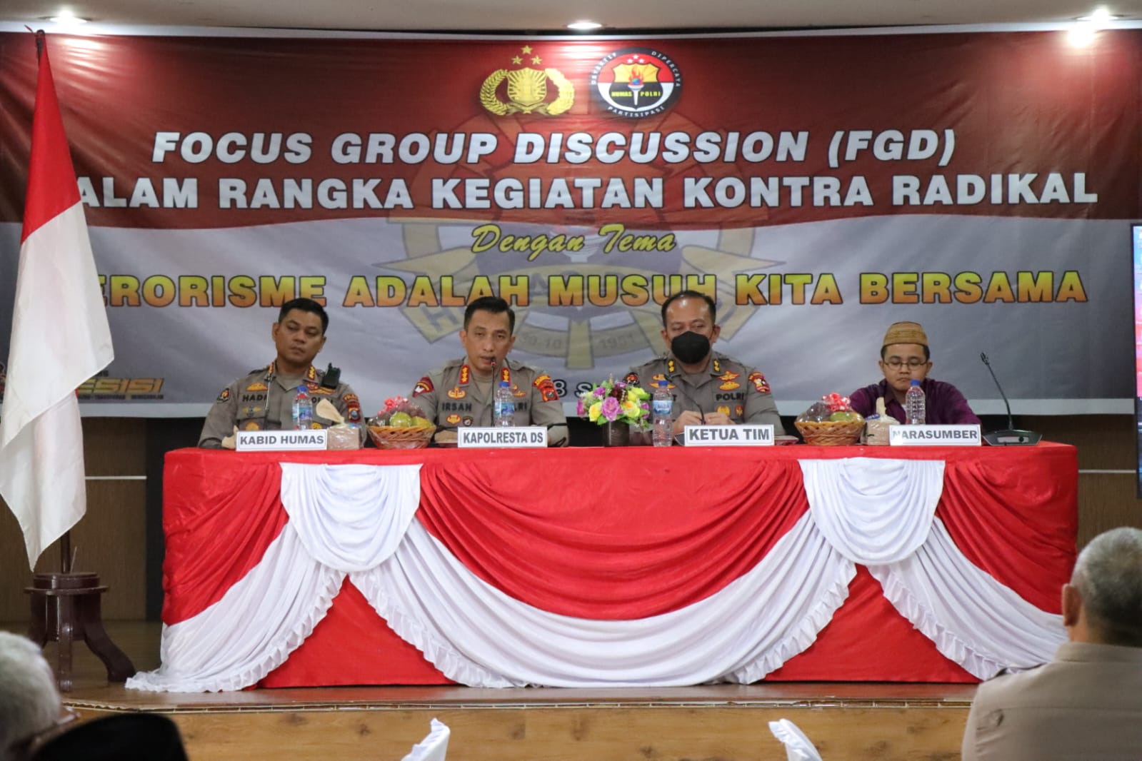 Div Humas Polri Selenggarakan FGD di Polresta Deli Serdang