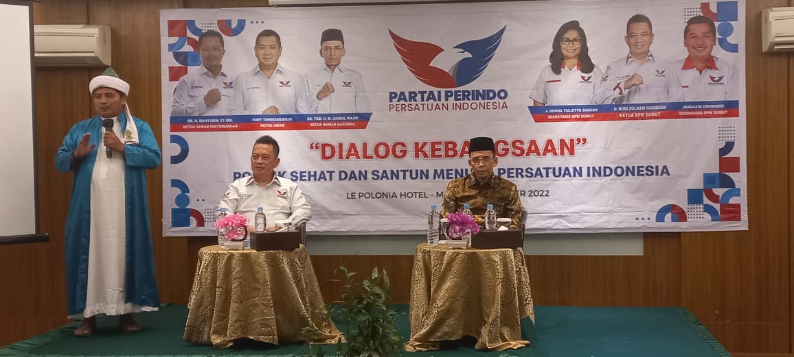 Perindo Pertemukan Dua TGB, Rudi Zulham Hasibuan: Cita-cita Saya Sudah Tercapai
