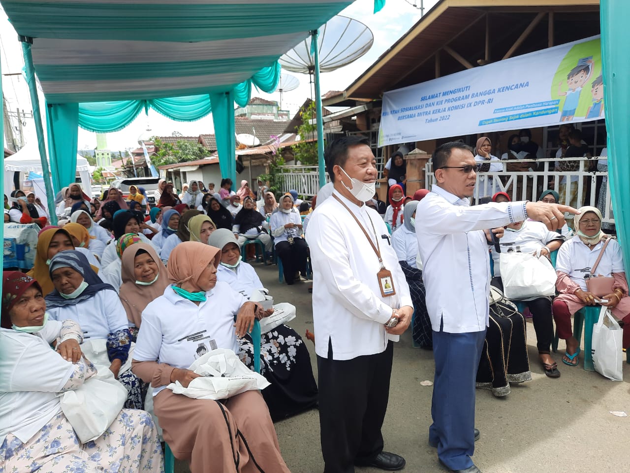 BKKBN dan Komisi IX DPR RI Sosialisasi KIE Program Bangga Kencana di Padang Sidempuan Utara