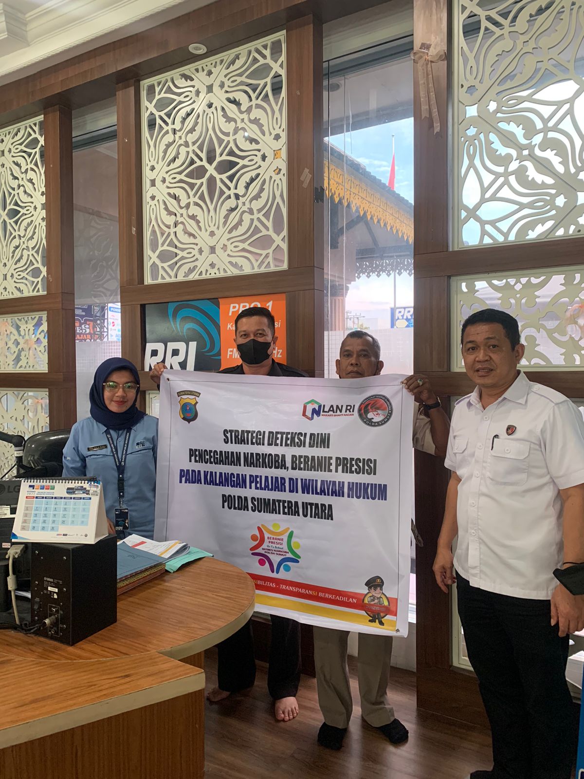 Dialog Interaktif Polda Sumut: Sejak Dulu Polri Laksanakan Deteksi Dini dan Berani Presisi kepada Anak Didik