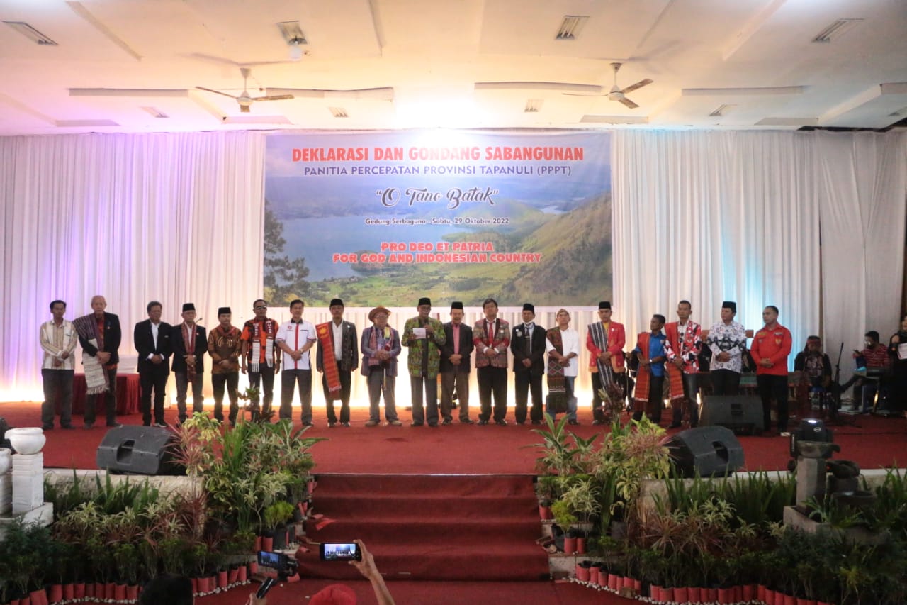 Bupati Tapanuli Utara Nikson Nababan Dukung Percepatan Provinsi Tapanuli