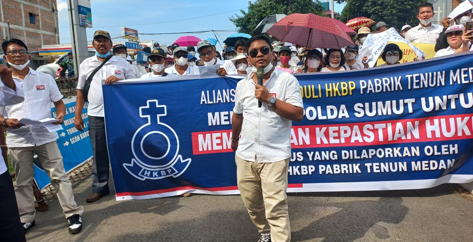 Kuasa Hukum Jemaat HKBP Pabrik Tenun Dwi Ngai Sinaga : Segera Tindak Lanjuti Laporan Kami