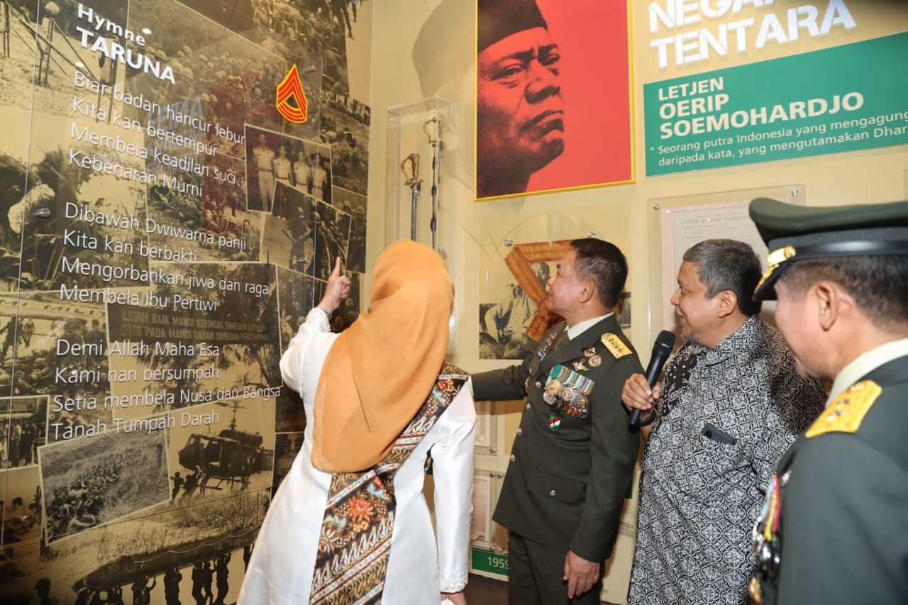 Modernisasi Museum, Kado Indah Kasad di Ulang Tahun ke 65 Akmil
