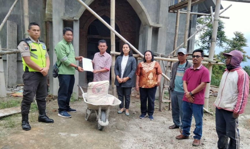 TPL Bantu Semen ke Gereja GKPS Tambun Raya