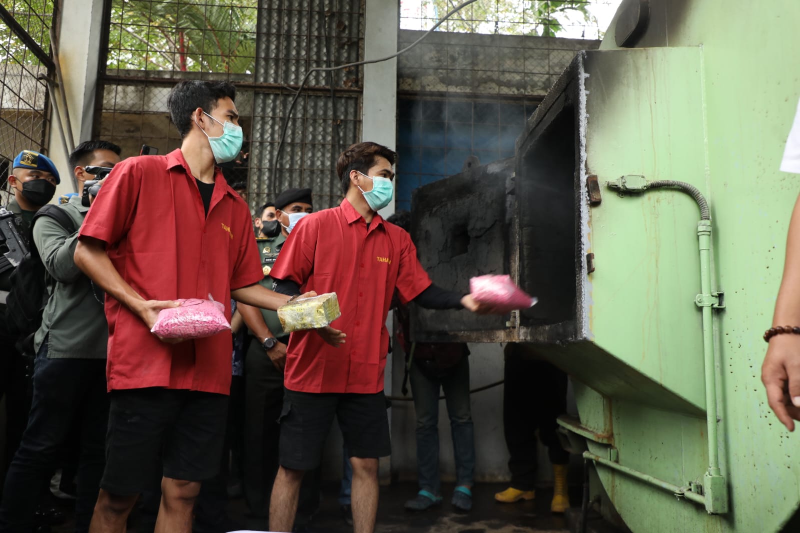 Mabes Polri, Polda Sumut, dan Pomdam I BB Musnahkan Barang Bukti Narkoba Berhasil Selamatkan Ratusan Ribu Jiwa