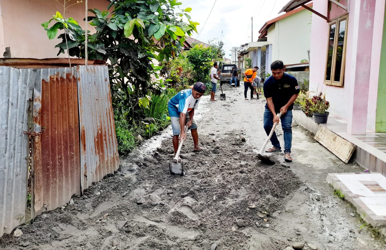 SMSI Bantu  Masyarakat Korban Banjir Di Binjai