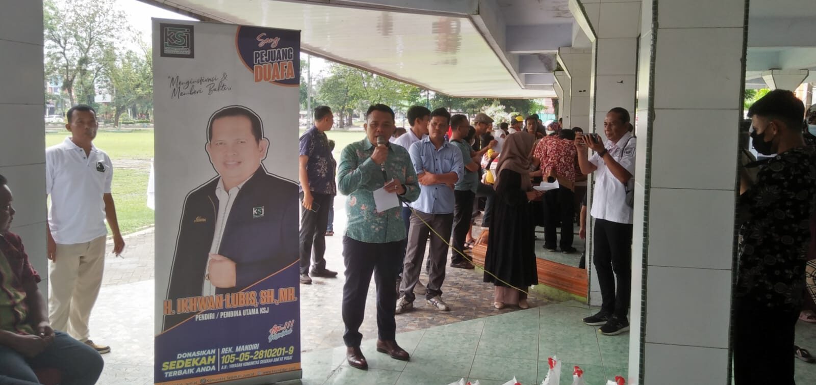 Ketua DPRD Binjai Hadiri Acara Sunatan Masal