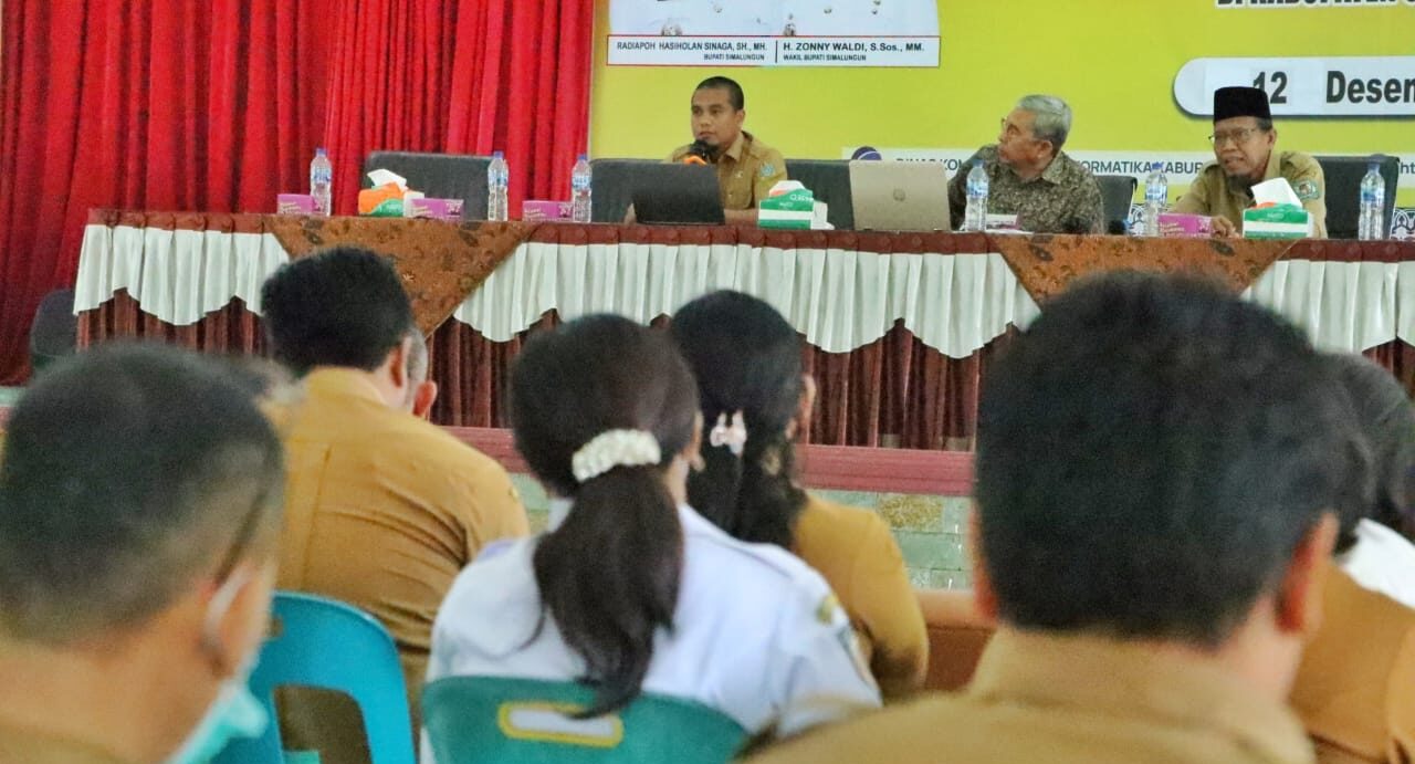 Giat Sosialisasi PPID dalam Perspektif Kehumasan, Komunikasi, Opini dan Pelayanan Publik di Kabupaten Simalungun