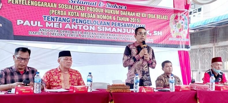 Sosper Dihadiri Ketua Walubi Sumut, Paul Mei Anton Simanjuntak : Mari Kita Ciptakan Kota Medan Yang Bersih