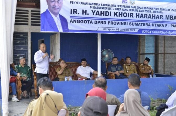 DPRD Sumut Serahkan Bantuan Alat Produksi