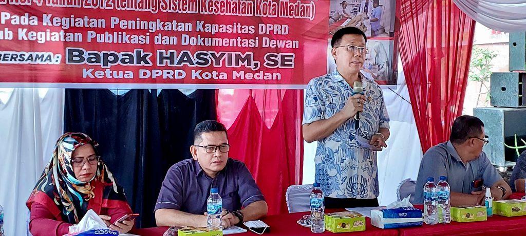 Layanan Puskesmas Glugur Darat Buruk Warga Melapor Kepada  Ketua DPRD Medan
