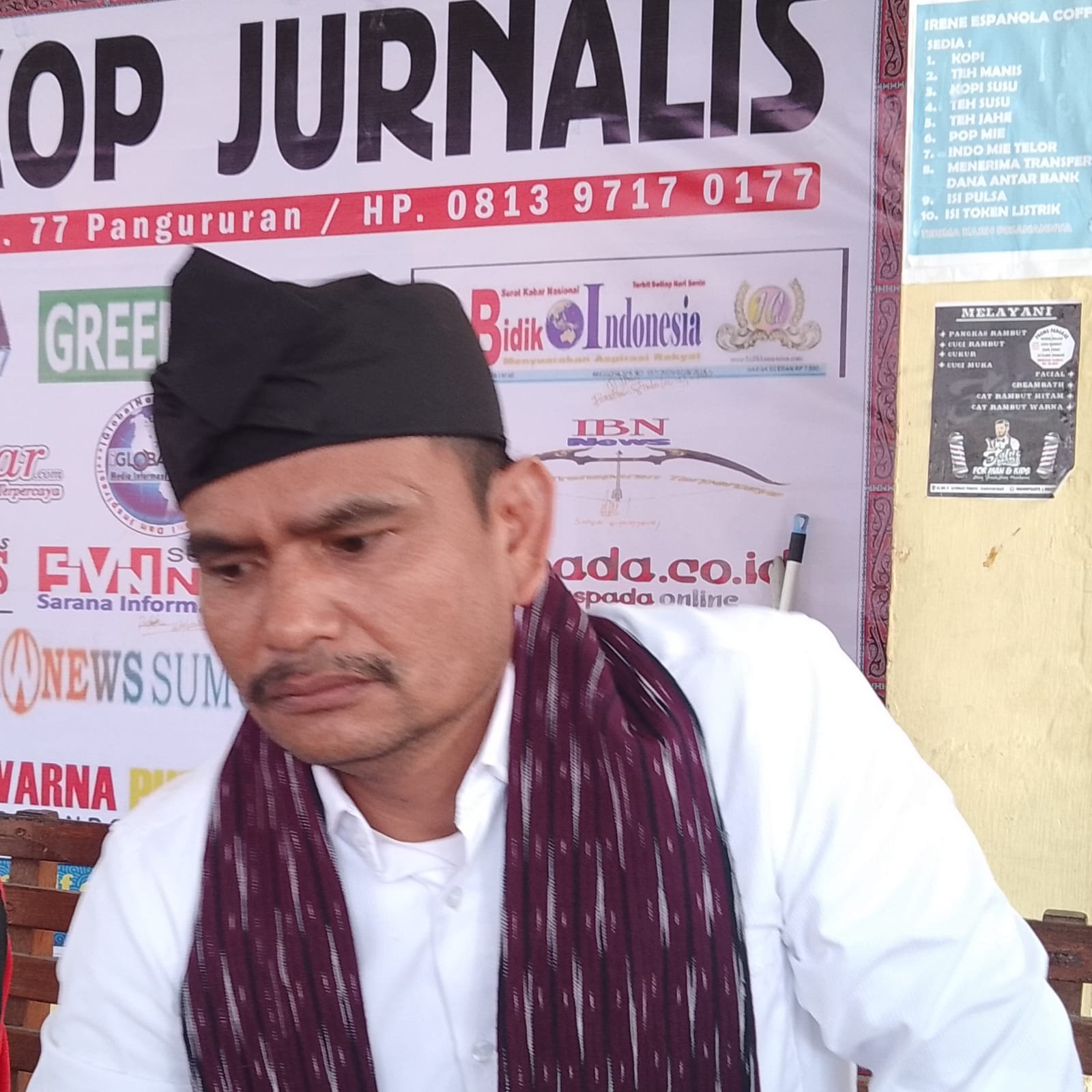 Pantas Maroha Sinaga Wakil Ketua I DPRD Samosir Jawab Video tentang Kecamatan Sitio-tio