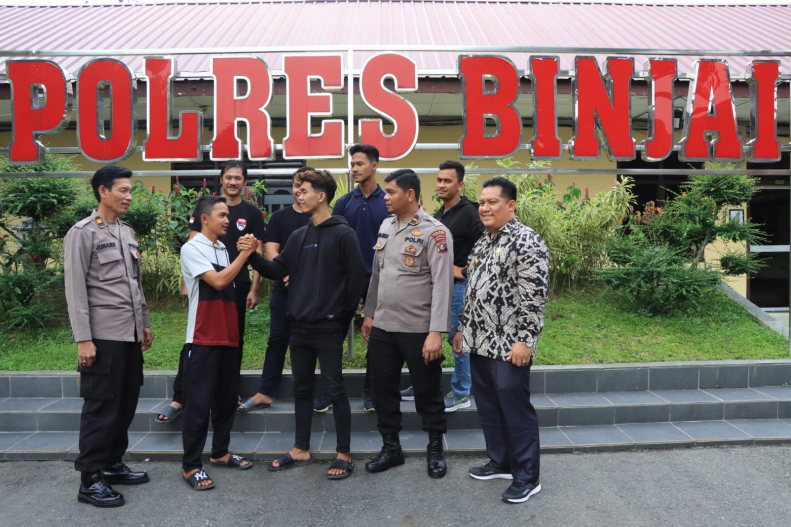 Perkelahian Pemuda Yang Viral di Video Telah Dimediasi Polres Binjai