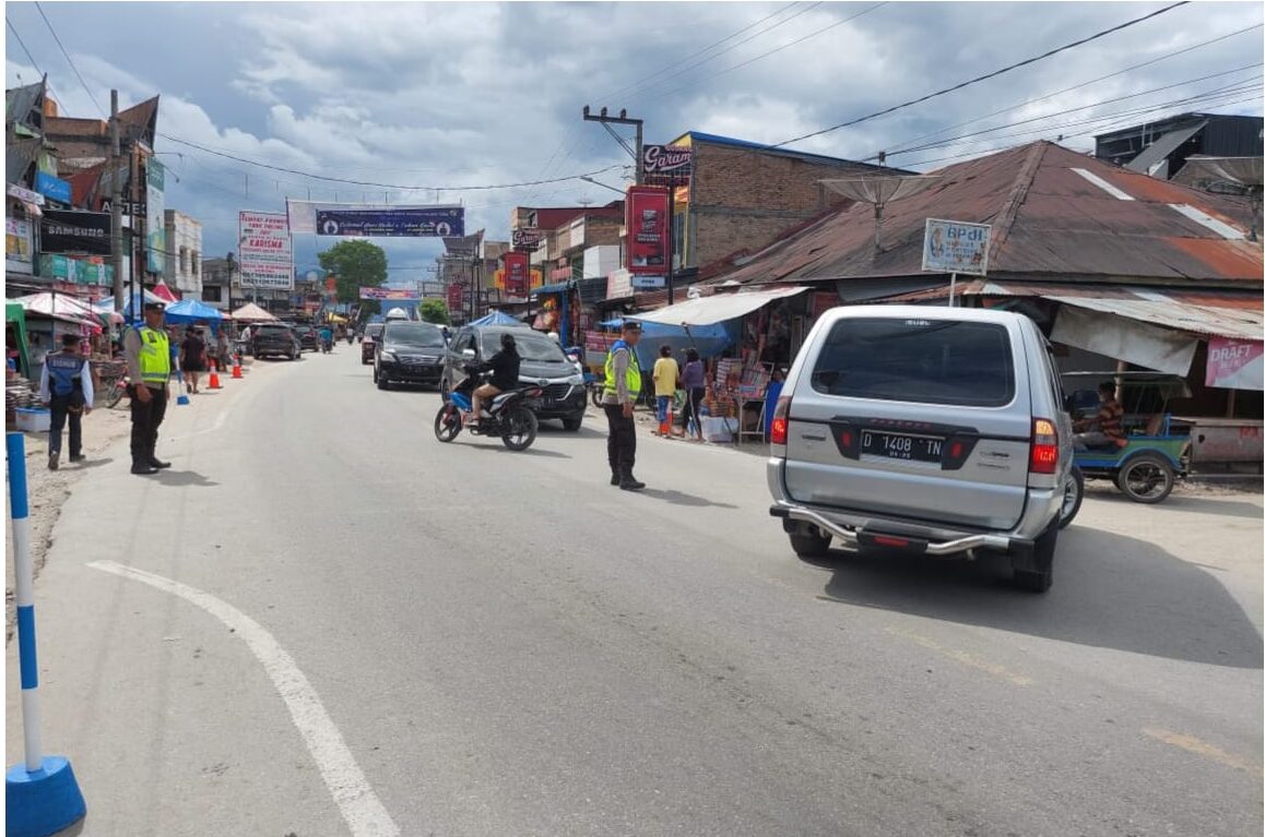 Polres Toba Antisipasi Pantau Arus Mudik Nataru