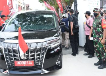 Danrem 023/KS Ucapkan Terima Kasih kepada Satgas Pam VVIP Kunker Presiden RI