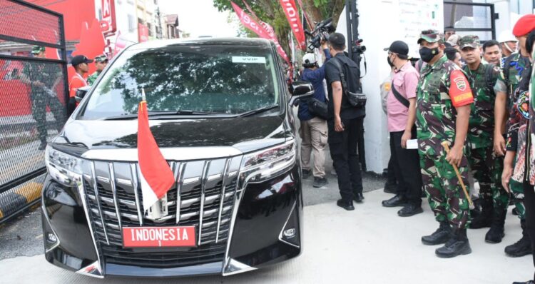 Danrem 023/KS Ucapkan Terima Kasih kepada Satgas Pam VVIP Kunker Presiden RI