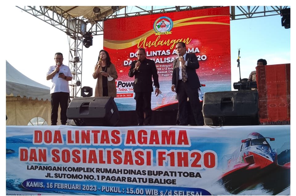Doa Bersama Lintas Agama Dalam Rangka Persiapan Perhelatan F1 Powerboat