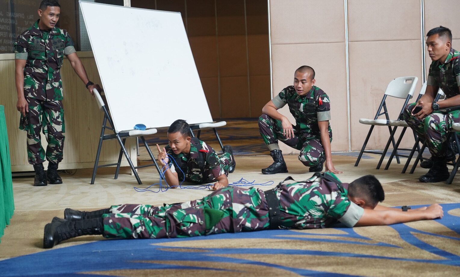 Denma Kodiklatad Selenggarakan Latihan Perorangan Dasar Umum TA 2023