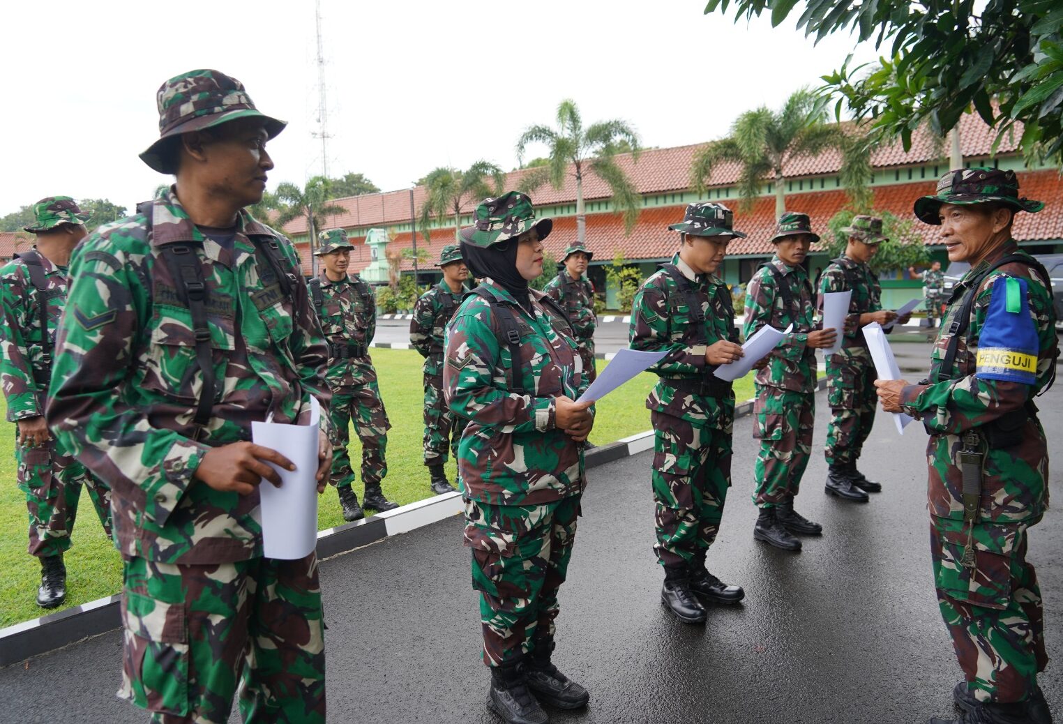 Korem 064/MY Gelar UTP Umum, Guna Ketahui Kemampuan Parjurit