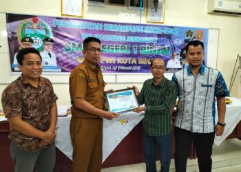 PWI Binjai Adakan Pelatihan Jurnalistik Bersama SMK N 1 Binjai