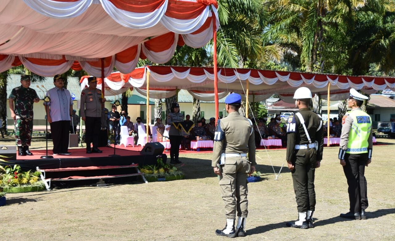 Pangdam I/BB Pimpin Apel Gelar Pasukan Kesiapan Operasi Hopal Toba dan Pengamanan VVIP