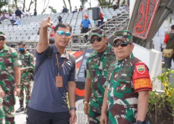 Pangdam I/BB, Danrem 023/KS Pastikan Keamanan Perhelatan F1H20 di Balige