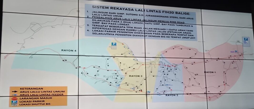 Rekayasa Arus Lalin Atasi Kemacetan Pada Even F1 H2O, Ini Penjelasan Karo Ops Polda Sumut Kombes Pol Viktor Togi Tambunan
