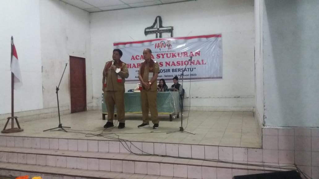 Syukuran Hari Pers Nasional “ Pers Samosir Bersatu” Bersamaan Valentin Day