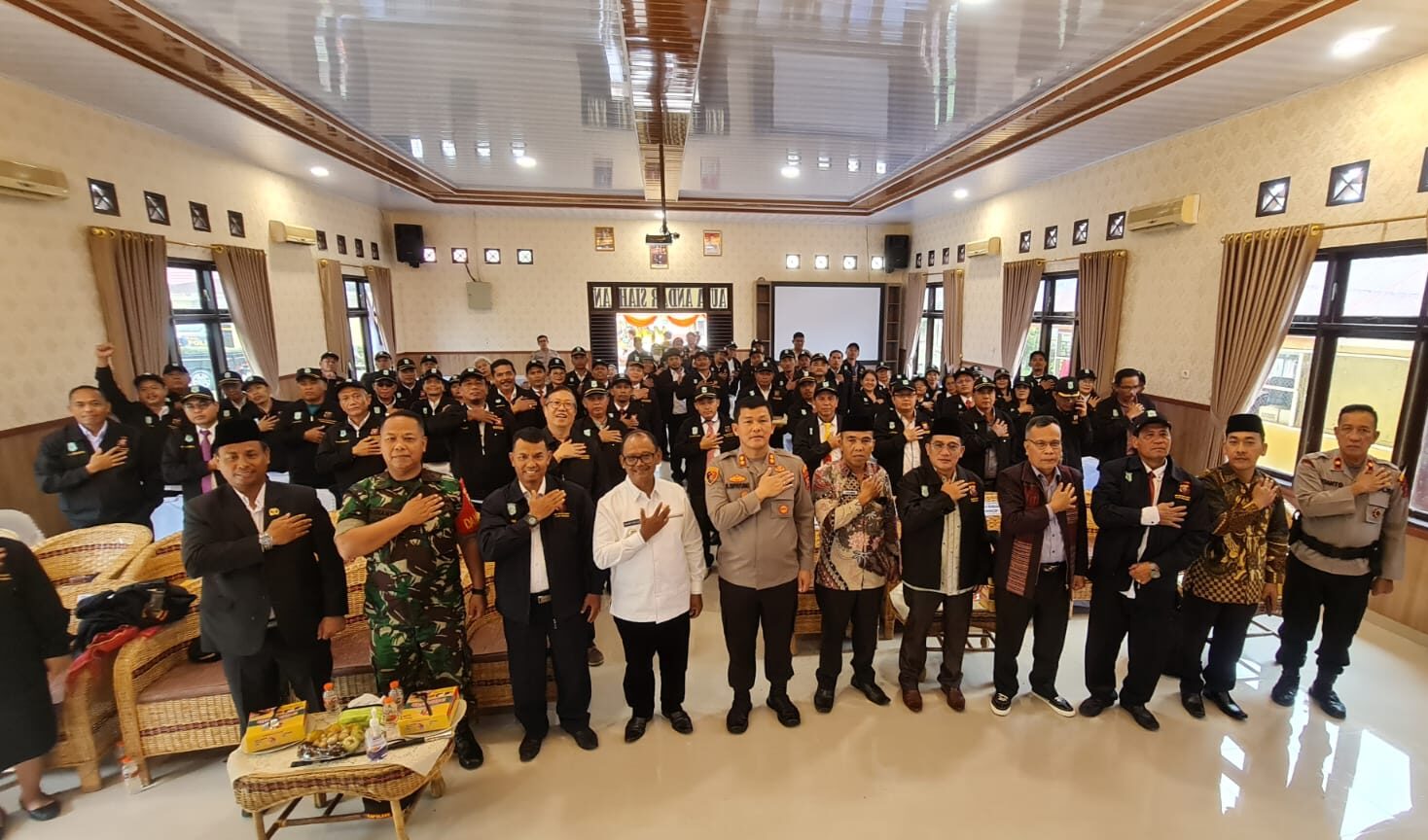 Usai Lantik PAMK,  Kapolres Simalungun Langsung Gelar Acara Ramah Tamah Bersama Unsur Forkopimda
