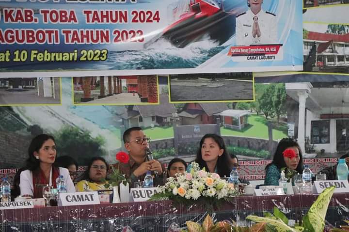 Bupati Toba Sosialisasikan Penyelenggaraan F1 H2O pada Musrenbang RKPD di Laguboti