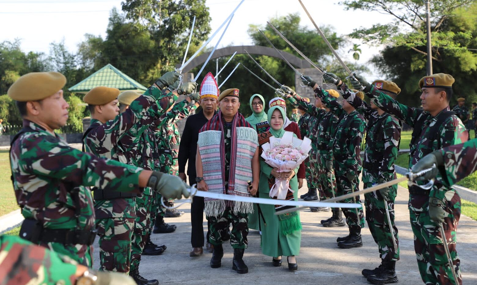 Pertama Kali, Resimen Arhanud-2/SSM Menggelar Kegiatan Tradisi Satuan