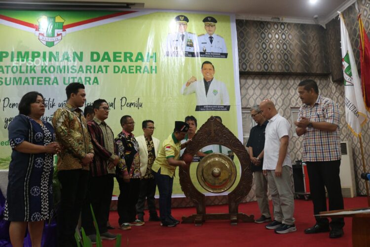 Rapimda Pemuda Katolik Sumut Tahun 2023: Pemuda Katolik Harus Mampu Menciptakan Kader Yang Unggul dan Solid