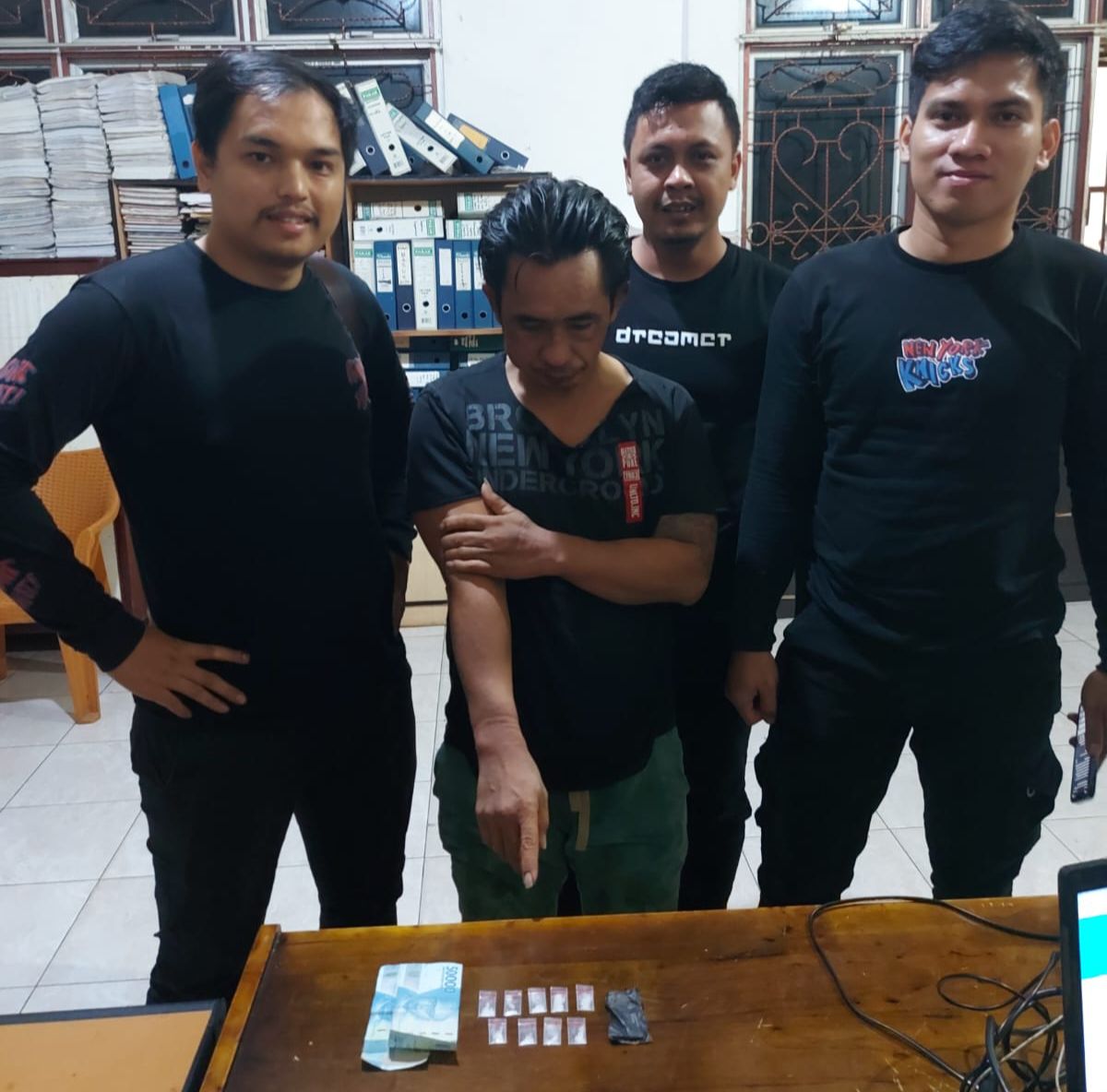 Dari Batu Bara Bawa Sabu, Togu Diamankan Sat Narkoba Polres Simalungun