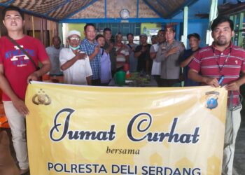 Jumat Curhat, Polresta Deli Serdang Tampung Keluhan Warga Tanjung Morawa