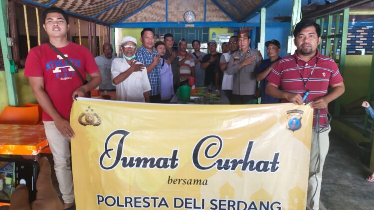 Jumat Curhat, Polresta Deli Serdang Tampung Keluhan Warga Tanjung Morawa