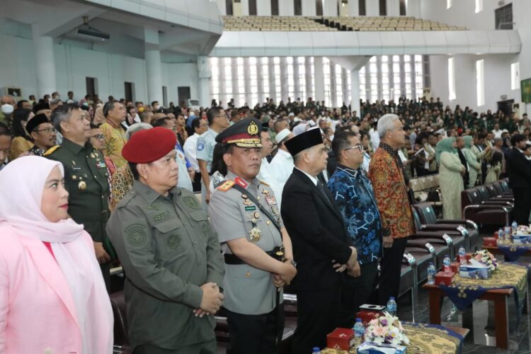 Kapolda Sumut Hadiri Pengukuhan Guru Besar Tetap Rektor USU