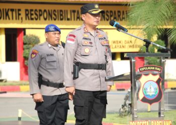 Waka Polresta Barelang AKBP Junoto, Pimpin Upacara Hari Kesadaran Nasional