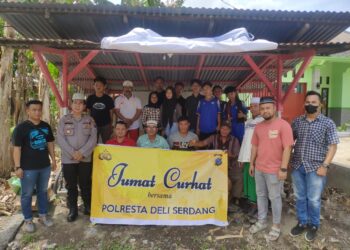 Polresta Deli Serdang Dengarkan Keluhan Masyarakat Melalui Kegiatan Jumat Curhat