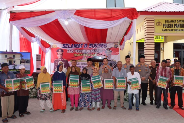 Kapolda Sumut Resmikan Gedung Baru Polsek Pantai Labu dan Asrama Polresta Deli Serdang