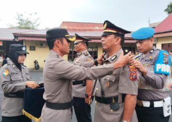Kapolres Sibolga Gelar Sertijab Kasat Reskrim