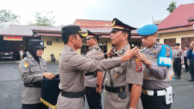 Kapolres Sibolga Gelar Sertijab Kasat Reskrim