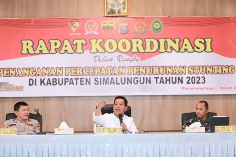 Kabupaten Simalungun Sukses Penurunan Stunting 10,6%, Dari 28% Menjadi 17,4%