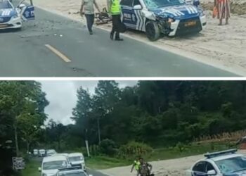 Viral di Medsos Mobil Patroli Satlantas Polri Tabrak Pengendara Sepeda Motor, Kabid Humas Poldasu Beri Penjelasan