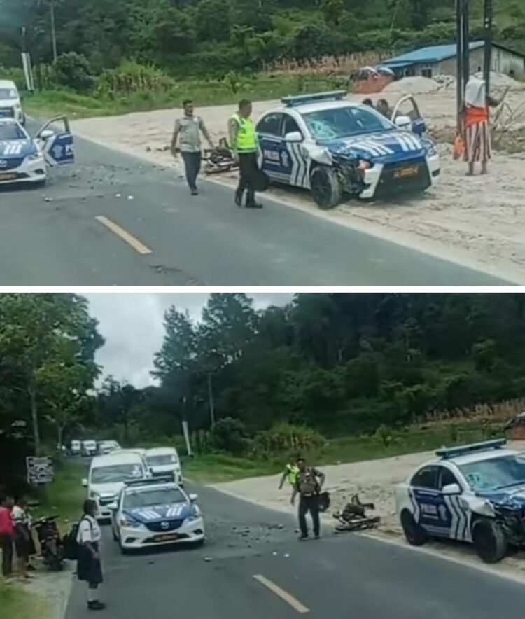 Viral di Medsos Mobil Patroli Satlantas Polri Tabrak Pengendara Sepeda Motor, Kabid Humas Poldasu Beri Penjelasan